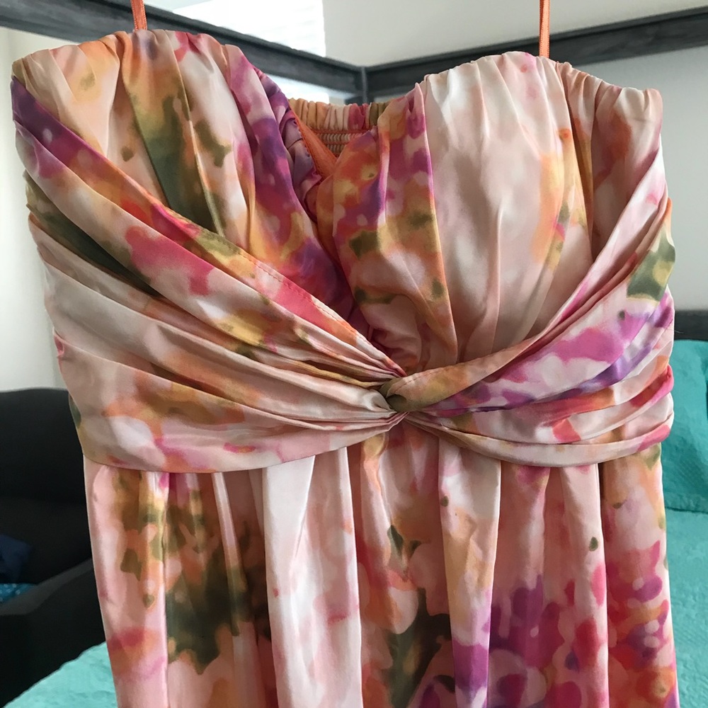 Floral maxi dress